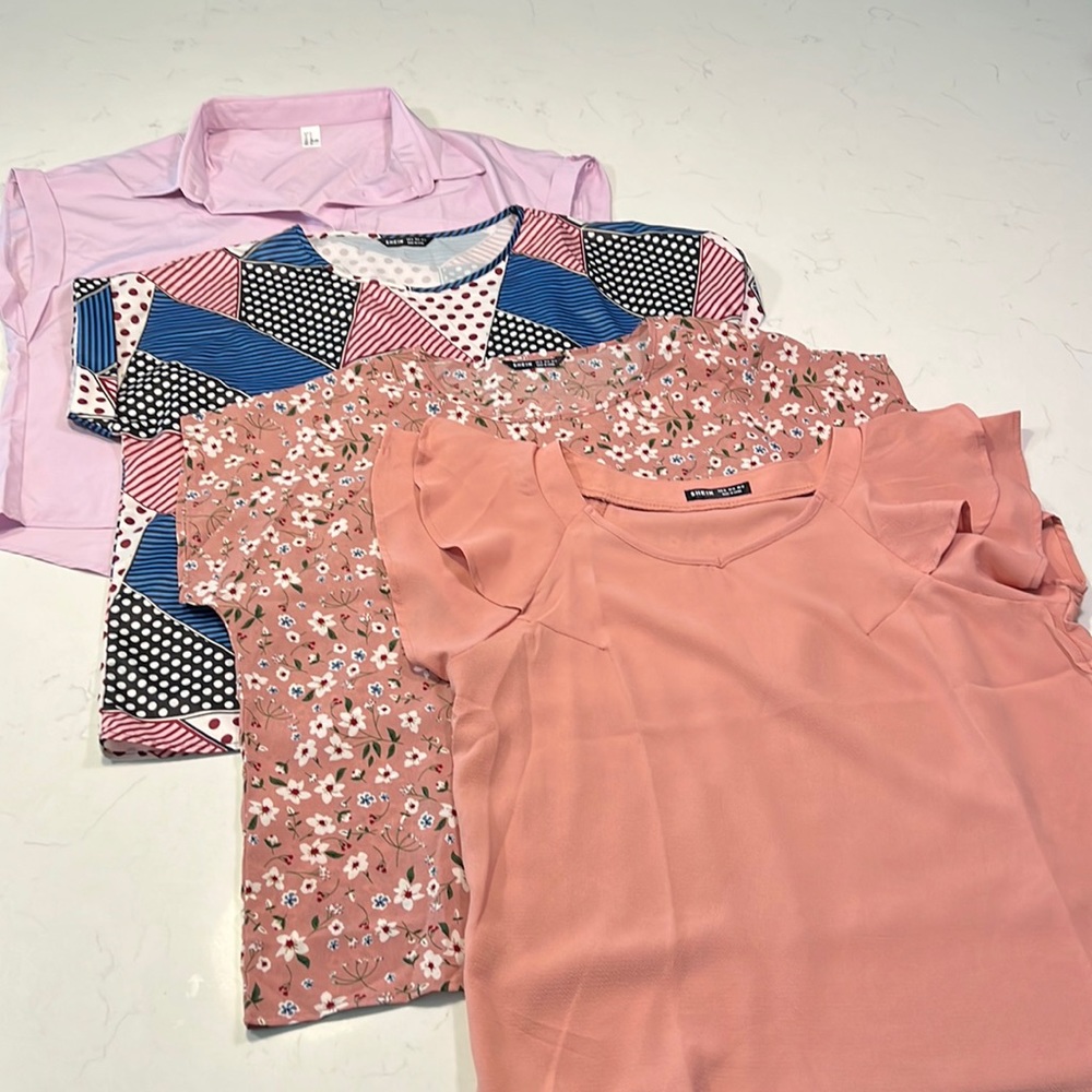 BUNDLED DEAL Four XL shirts various patterns and styles